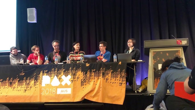 Whose Escape Room Is It Anyway panel at PAX AUS 2018